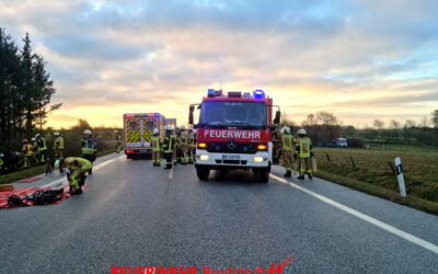 (03) TH Y – Verkehrsunfall, Person eingeschlossen