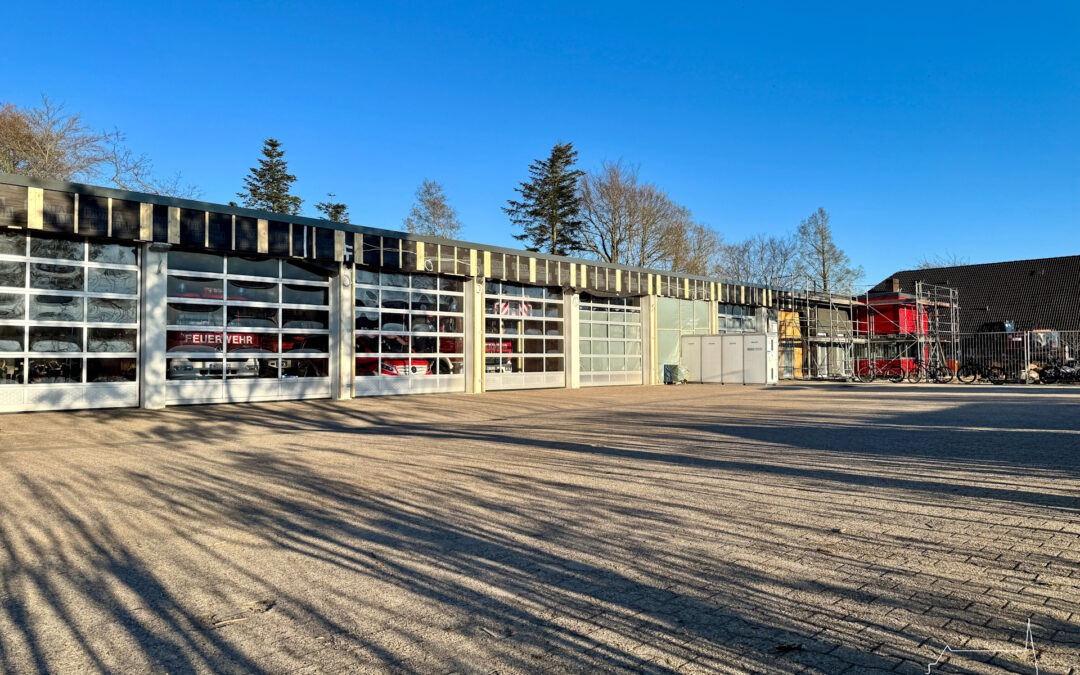 Beginn der Hallensanierung