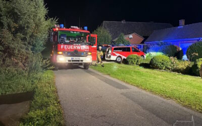 (76) TH K – Unterstützung Rettungsdienst, Anforderung Drehleiter
