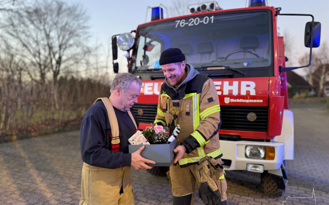 40 Jahre aktiver Feuerwehrdienst