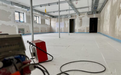 Fortschritte im Innenausbau